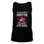 Wife Pipefitter Tank Tops