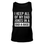 In A Dad A Base Tank Tops