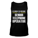 Telephone Operator Tank Tops