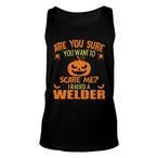 Halloween Welder Tank Tops