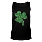 Sparkly St Patrick's Day Tank Tops
