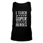 Superhero Teacher Tank Tops
