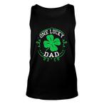 Lucky Dad Tank Tops