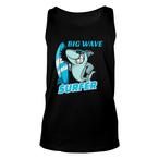 Big Wave Surfing Tank Tops