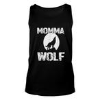Wolf Mom Tank Tops