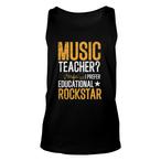 Teacher Music Lover Tank Tops