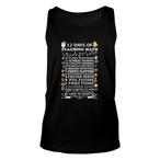 12 Days Of Christmas Tank Tops