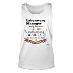 Laboratory Manager Tank Tops