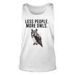Great Horned Owl Tank Tops
