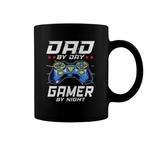 Dad By Day Gamer By Night Mugs