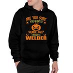 Halloween Welder Hoodies