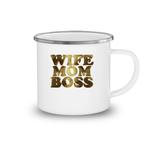 Boss Wife Camping Mugs