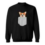 Pocket Corgi Sweatshirts