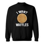 Waffles Sweatshirts