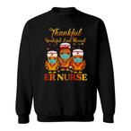 Turkey Thanksgiving Nurse Sweatshirts