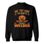 Halloween Welder Sweatshirts