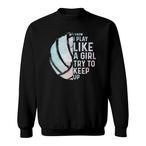 Girls Volleyball Sweatshirts