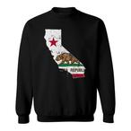 California Flag Sweatshirts