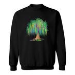 Mardi Gras Bead Tree Sweatshirts