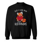 Red Panda Sweatshirts