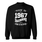 1967 Birthday Sweatshirts