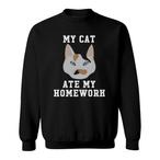 Japanese Bobtail Cat Sweatshirts