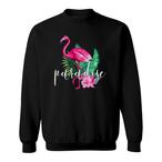 Flamingo Beach Sweatshirts