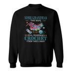 Crochet Grandma Sweatshirts
