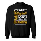Volleyball Grandpa Sweatshirts
