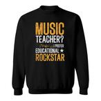 Teacher Music Lover Sweatshirts