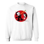 Fishing Cat Sweatshirts