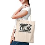 1992 Birthday Tote Bags