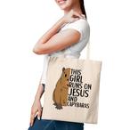 Capybara Tote Bags