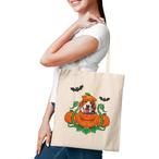 Halloween Pumpkin Tote Bags