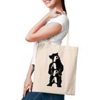 Papa Bear Tote Bags