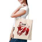 Bloody Tote Bags