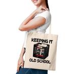 Old School Tote Bags
