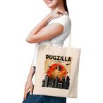 Pug Tote Bags