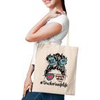 Trucker Wife Tote Bags