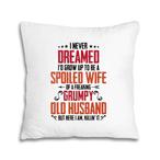 Grumpy Husband Pillows