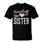 Baseball Sister Shirts