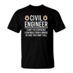 Civil Engineering Teacher Shirts