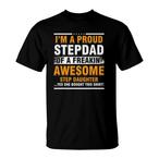 Step Daughter Dad Shirts