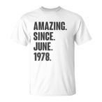 1978 Birthday Shirts
