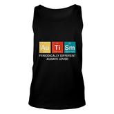 Awareness  Asd Funny Disability Periodic Table Unisex Tank Top