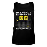 Funny Beer Periodic Table Men Women Christmas Wine Unisex Tank Top