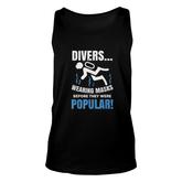 Funny Scuba Diving Mask Pun Gift For Scuba Diver Unisex Tank Top