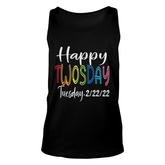 Happy Twosday Tuesday February 22Nd 2022 Numerology Unisex Tank Top