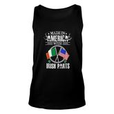 Made In America With Irish Parts Irish Heritage Unisex Tank Top