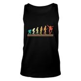 Retro Skating Evolution Gift For Skaters And Skateboarders Unisex Tank Top